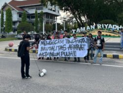 Aksi Mahasiswa Pase ; Solidaritas dan Desakan Penuntasan Kasus HAM serta Pascabencana