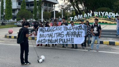 Aksi Mahasiswa Pase ; Solidaritas dan Desakan Penuntasan Kasus HAM serta Pascabencana