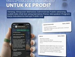 HIMA AP UNIMAL Luncurkan “Publik Link”, Chatbot PARSA Permudah Layanan Akademik Mahasiswa