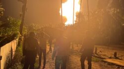 ‎Gemparkan Warga, Pengeboran Sumur di Aceh Utara Semburkan Api