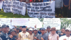 Ratusan Karyawan PTPN IV Kebun Cot Girek Gelar Aksi Damai di Depan Kantor Bupati Aceh Utara, Minta Sengketa Lahan Segera Diselesaikan