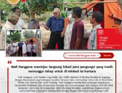 Wali Nanggroe Tinjau Daerah Terdampak Bencana Aceh, Pastikan Pemulihan Korban Optimal