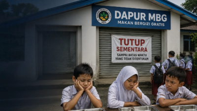 Dana Belum Cair, 30 Dapur MBG di Aceh Utara Tutup Sementara, 60.000 Murid Tidak Terlayani