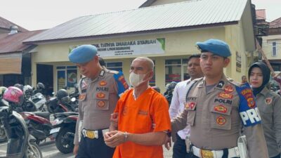 Pelarian Berakhir, Warga Aceh Utara Tersangka Pemerkosaan Anak Disabilitas Ditangkap di Riau