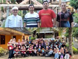 Kunjungan Anggota DPD RI Azhari Cage ke Rumah Baca Rangkang Pustaka Aceh Utara di Nisam, Usung Misi Generasi Qur’ani