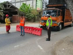 Perbaikan Jembatan di Syamtalira Bayu Aceh Utara, Arus Lalulintas Harus Buka Tutup