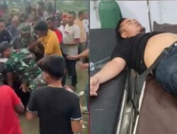 Breaking News! Melerai Kericuhan Laga Sepak Bola, Wartawan Aceh Utara Diduga Jadi Korban Pemukulan Dua Oknum TNI di Lapangan Bumigas Tanah Luas