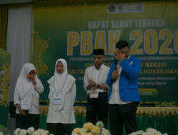 Presma UIN SUNA Lhokseumawe, Fauzan Azima Bantu UKT 4 Mahasiswa Baru Yatim Piatu di Hari Terakhir PBAK